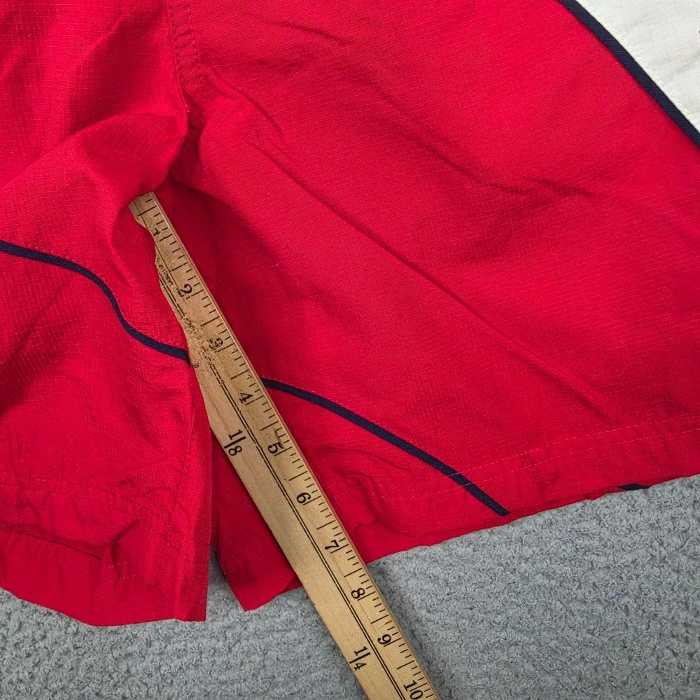 Tommy Hilfiger Swim Trunks Mens Medium 30 Red White Colorblock‎ Mesh Lining